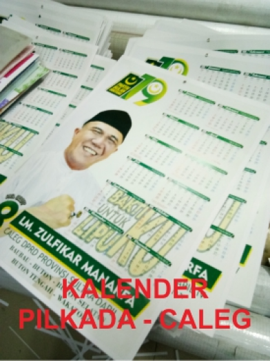Cetak Kalender Caleg Pilkada Murah