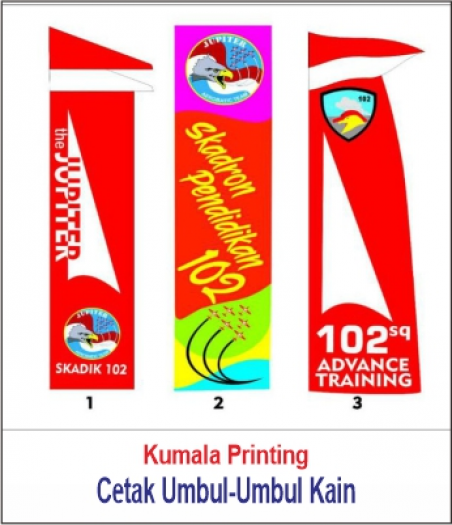 Cetak Umbul-Umbul Kain